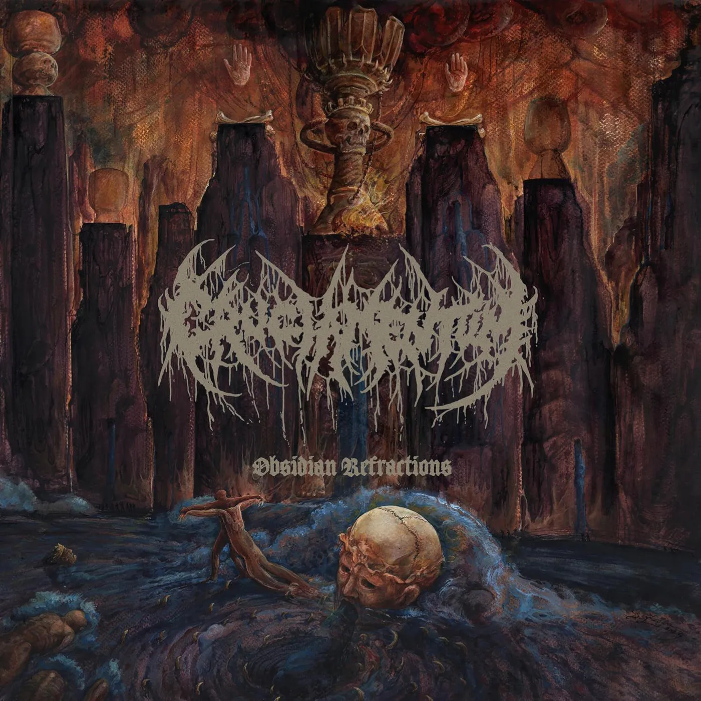 Cruciamentum OBSIDIAN REFRACTIONS Vinyl Record