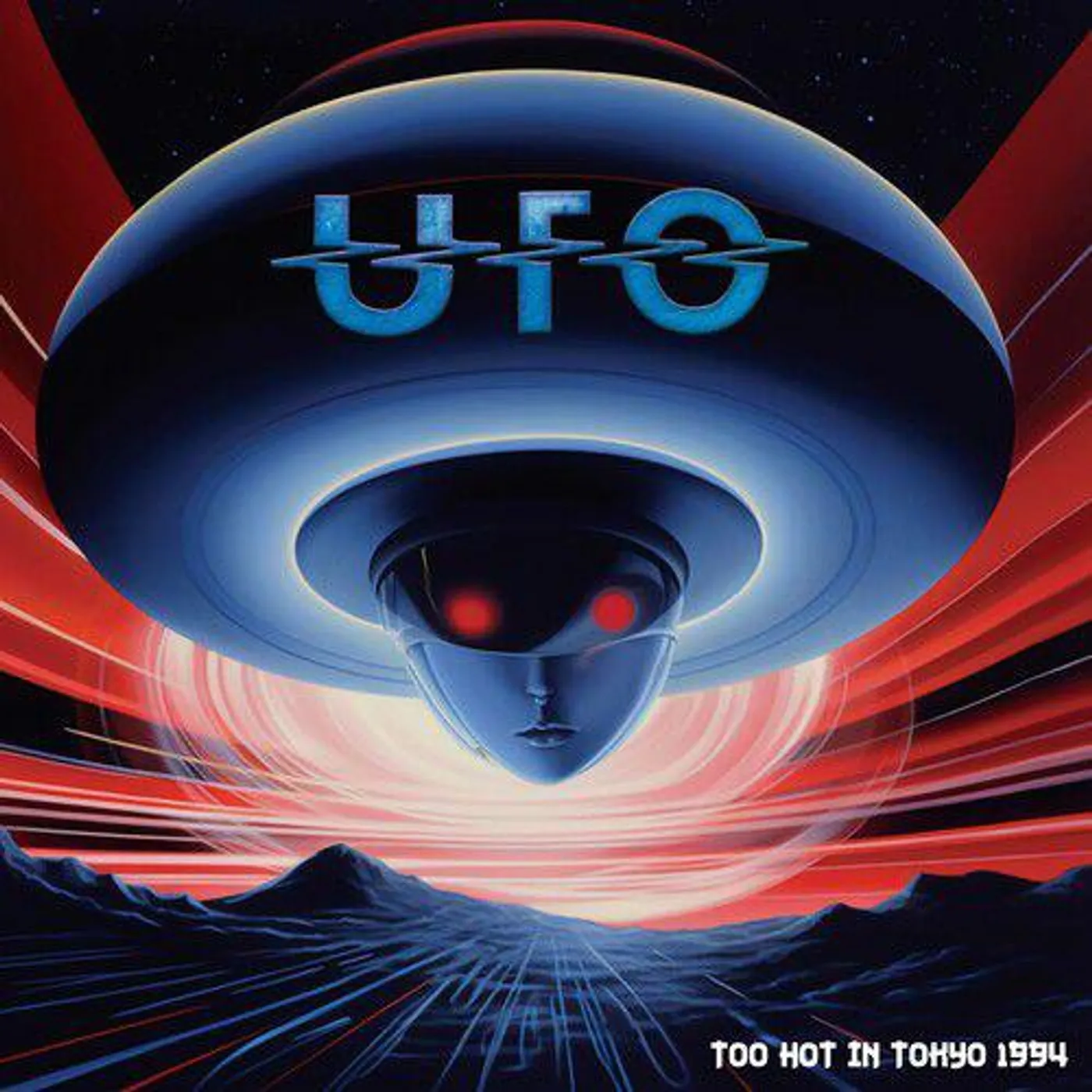 UFO Too Hot In Tokyo 1994 (Blue Vinyl/2LP) Vinyl Record