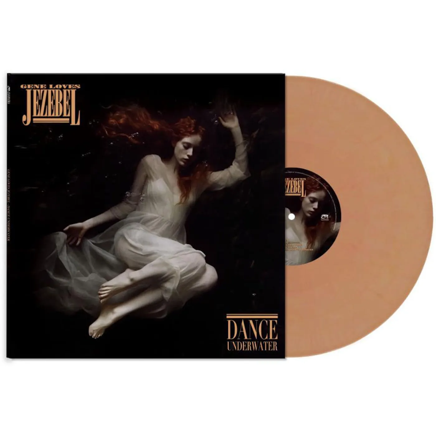 Gene Loves Jezebel Dance Underwater (Peach) Vinyl Record