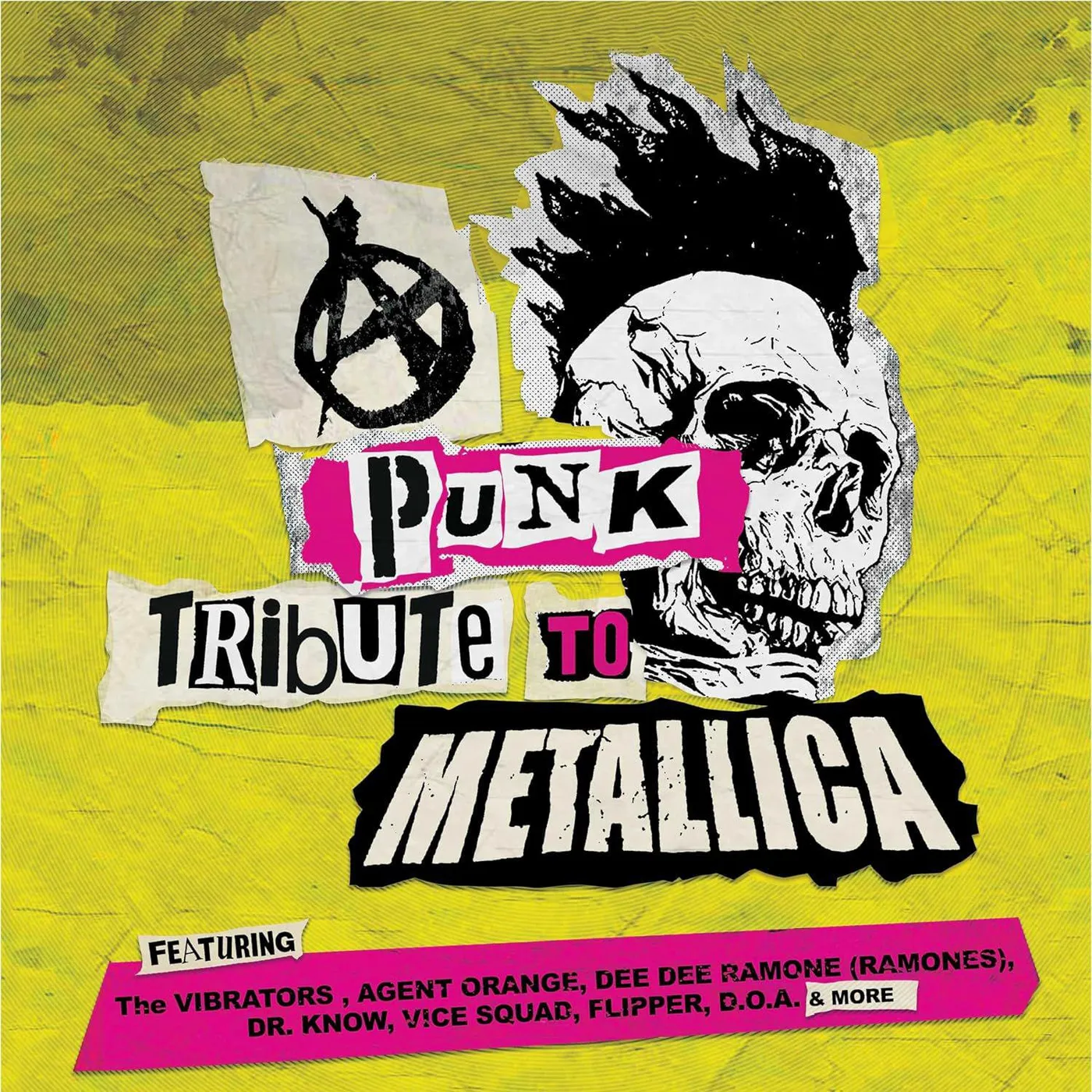 Various Artists  Punk Tribute To Metallica (Yellow/Red Vinyl Record)