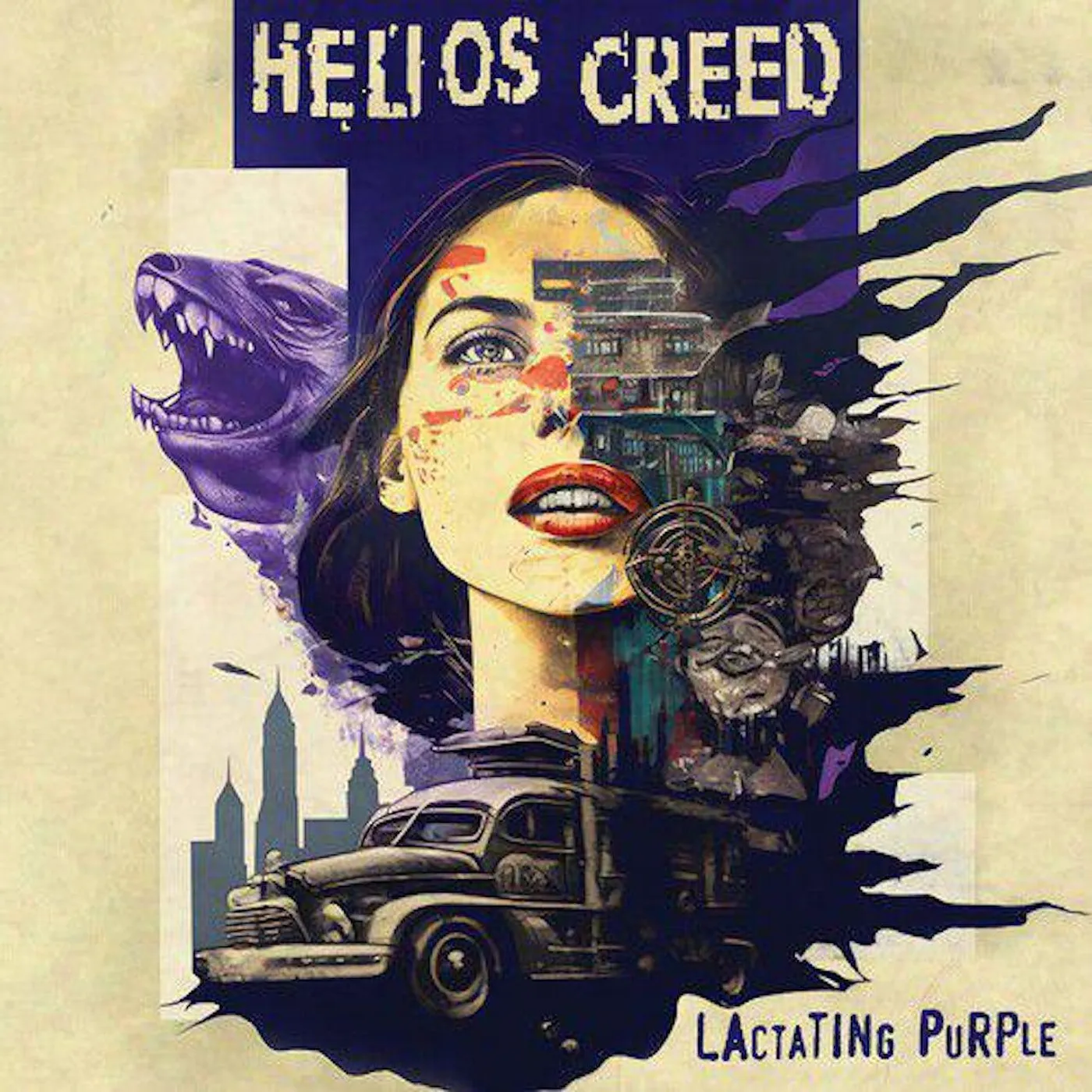 Helios Creed Lactating Purple (Purple Marble Vinyl Record)