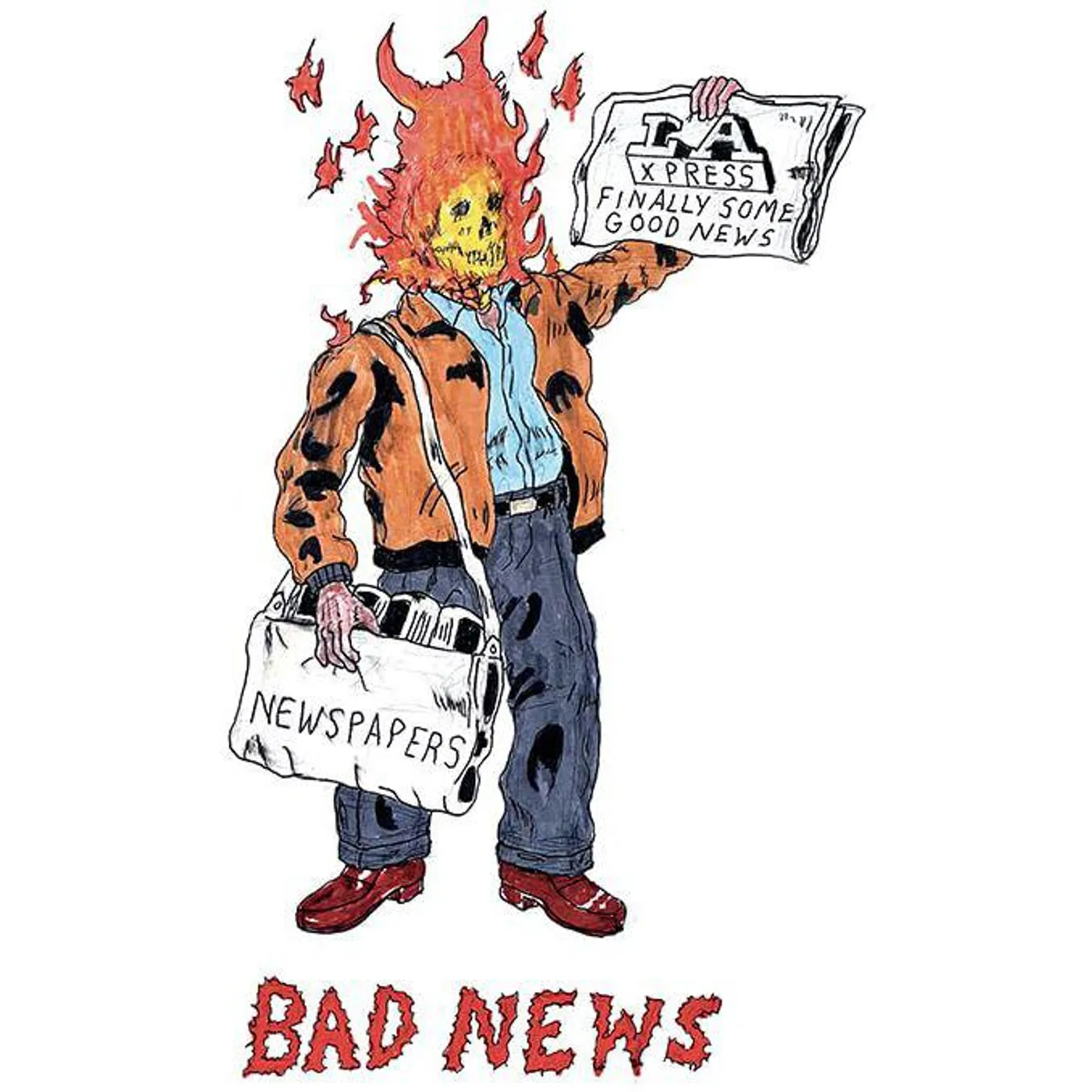 Blu & Real Bad Man Bad News Vinyl Record