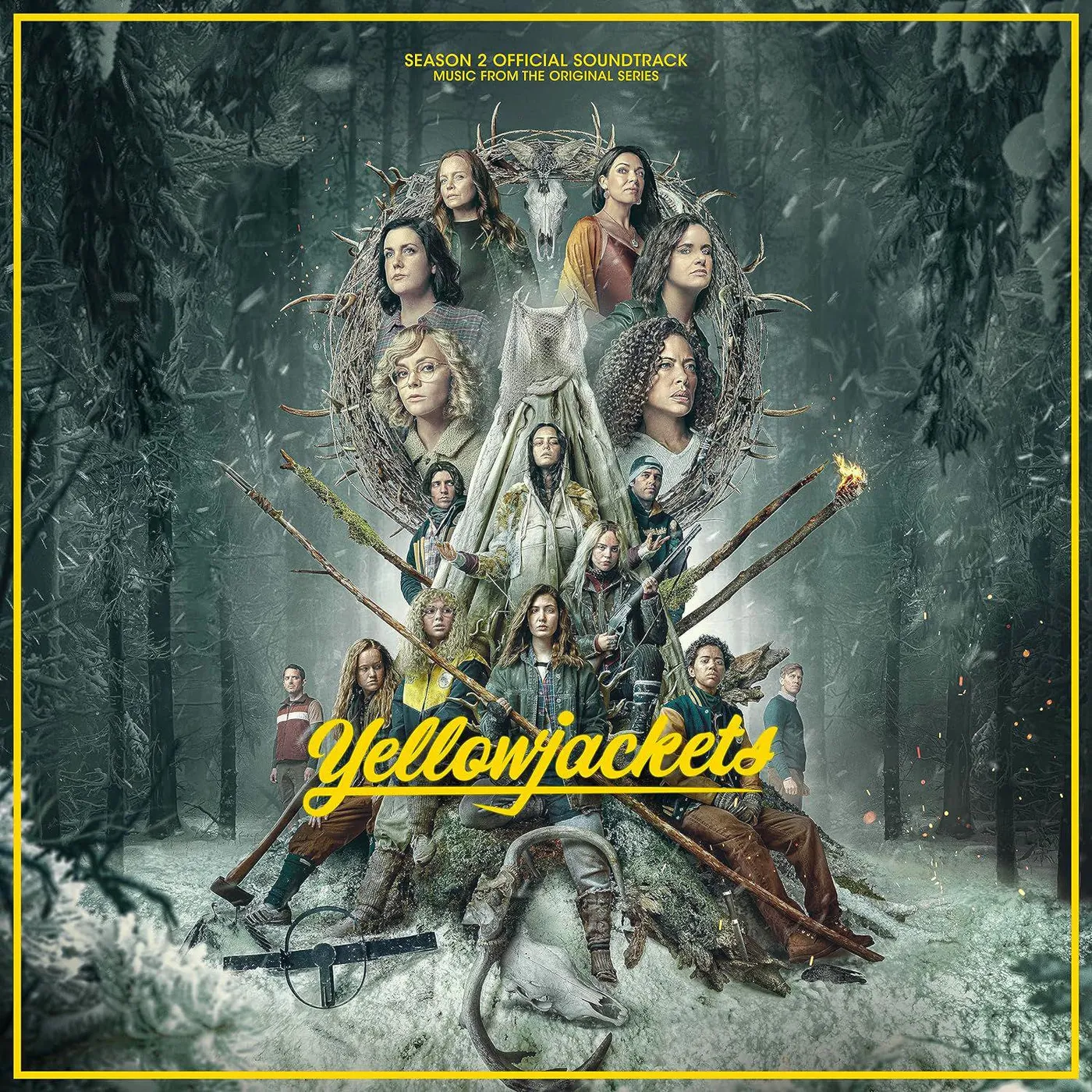 Various Artists  Yellowjackets - Season 2 Official Original Soundtrack (Yellow/Black Vinyl Record/2lp)