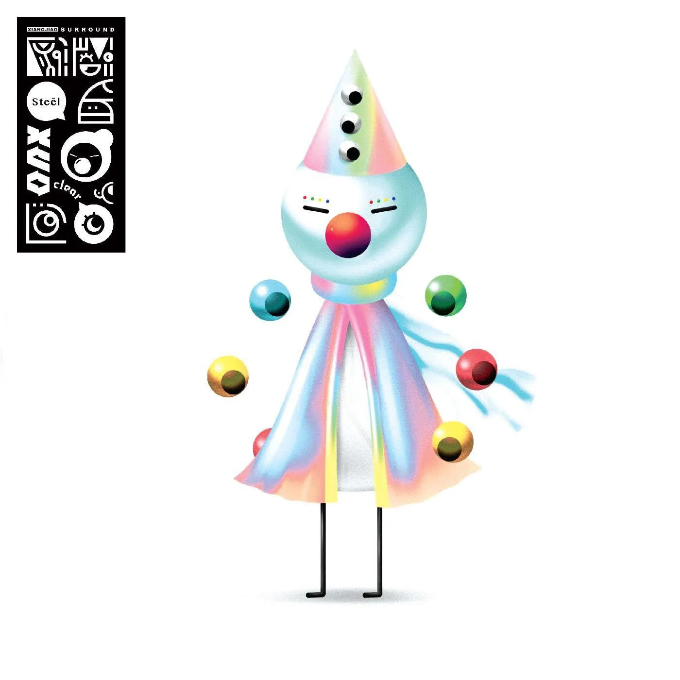 Iglooghost Clear Tamei/steel Mogu (Grey Marbled Vinyl Record)