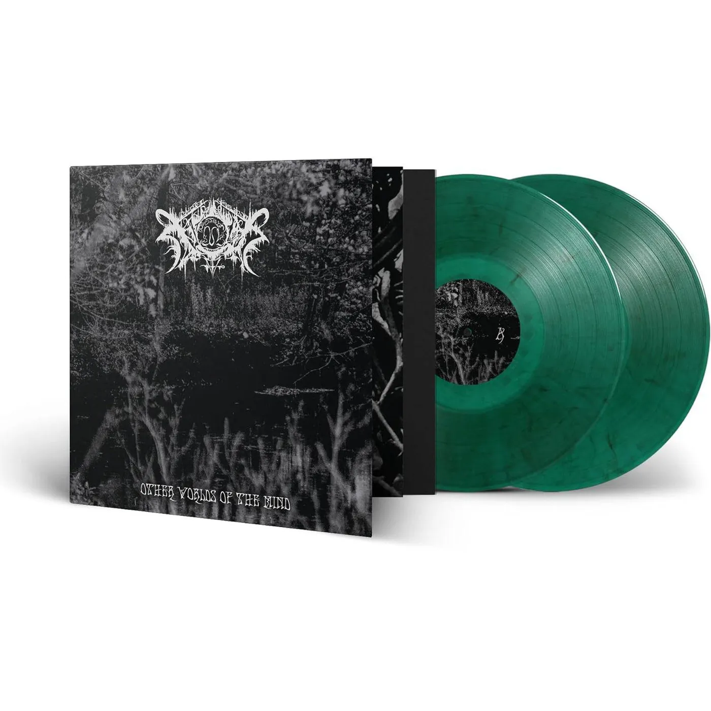 Xasthur Other Worlds Of The Mind (Green-Black Marble/2LP) Vinyl Record