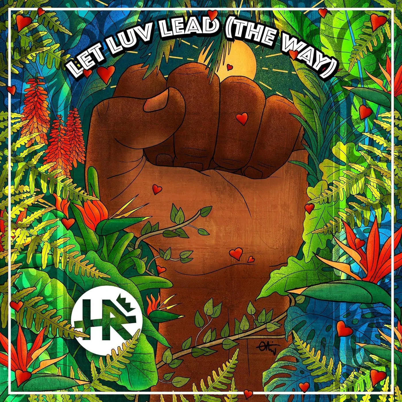 H.R. Let Luv Lead (The Way) (Solid Blue Vinyl Record)