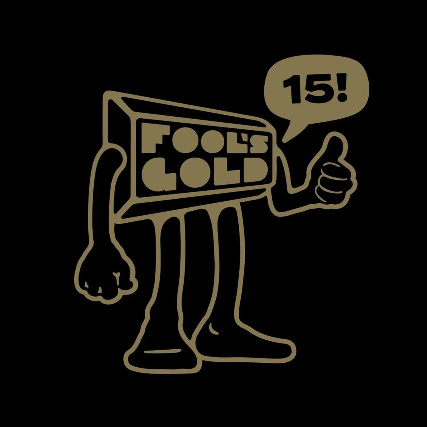 Various Artists  Fool's Gold 15 (Gold) Vinyl Record
