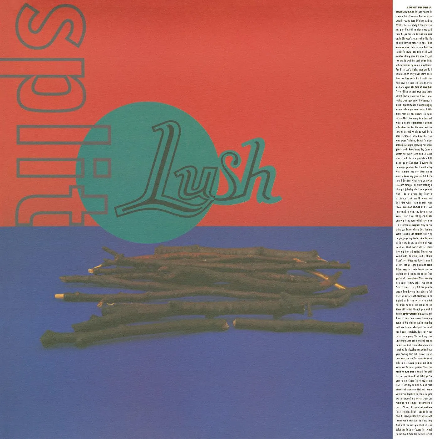 Lush Split Vinyl Record
