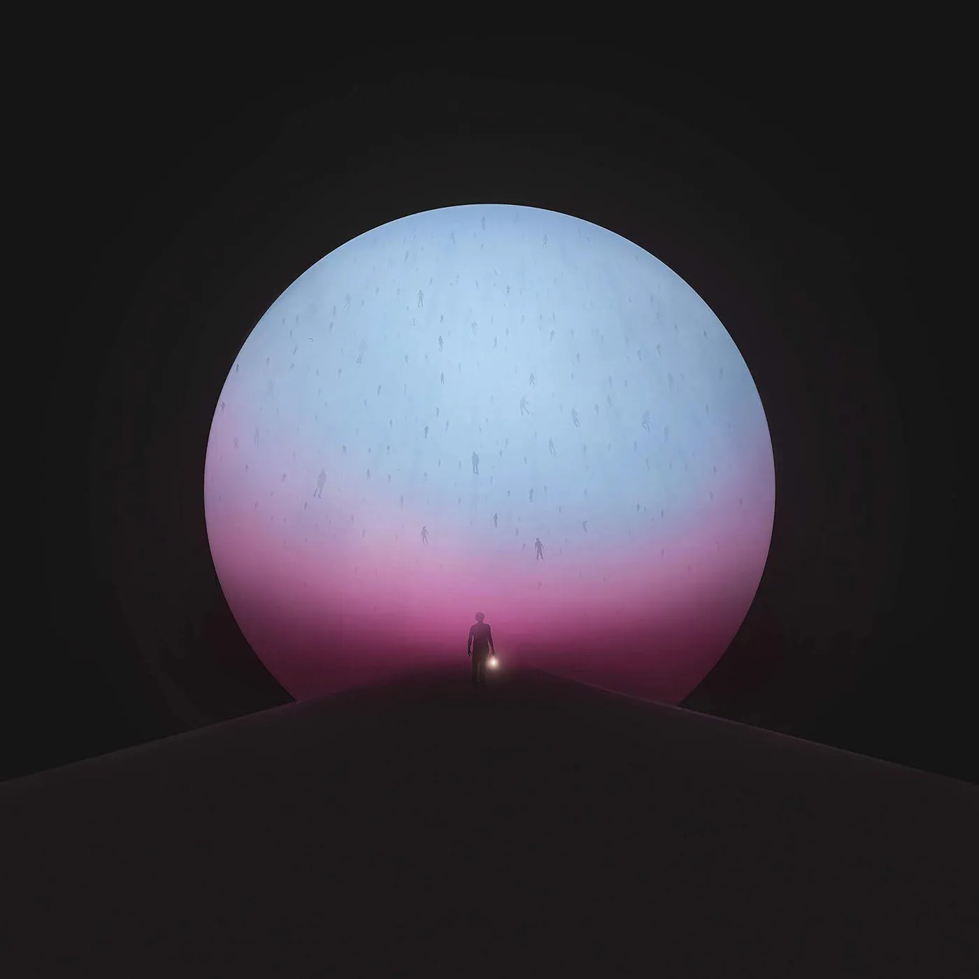 Manchester Orchestra Million Masks Of God (Deluxe Transparent Pink/Blue) Vinyl Record