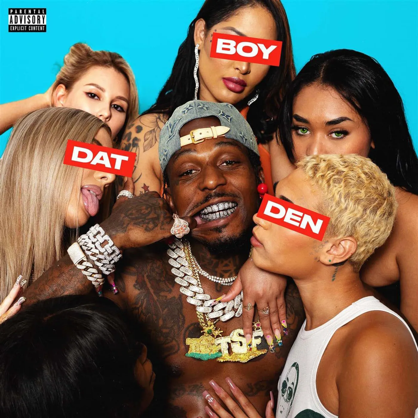 Sauce Walka Dat Boy Den (Red/White) Vinyl Record