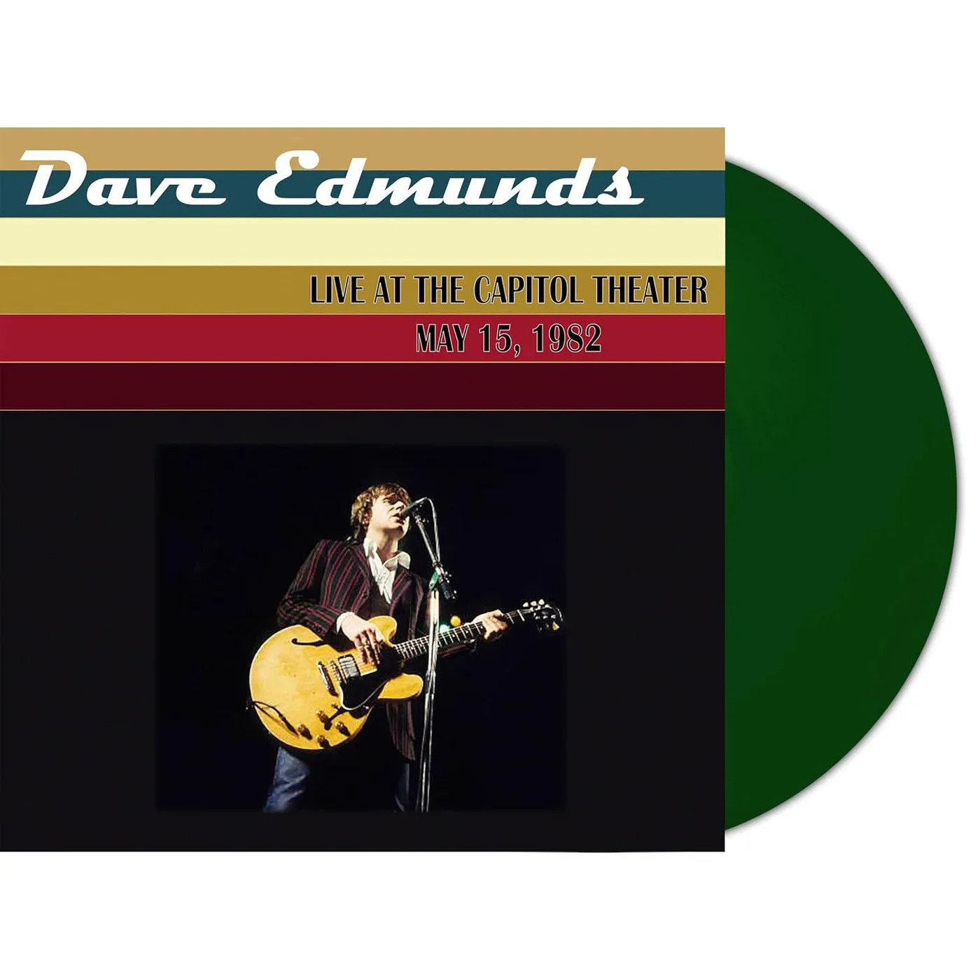 Dave Edmunds LIVE AT THE CAPITOL THEATER (GREEN VINYL) Vinyl Record
