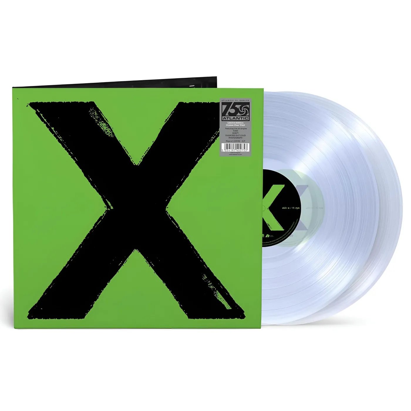Ed Sheeran X (Crystal Clear/2LP) Vinyl Record