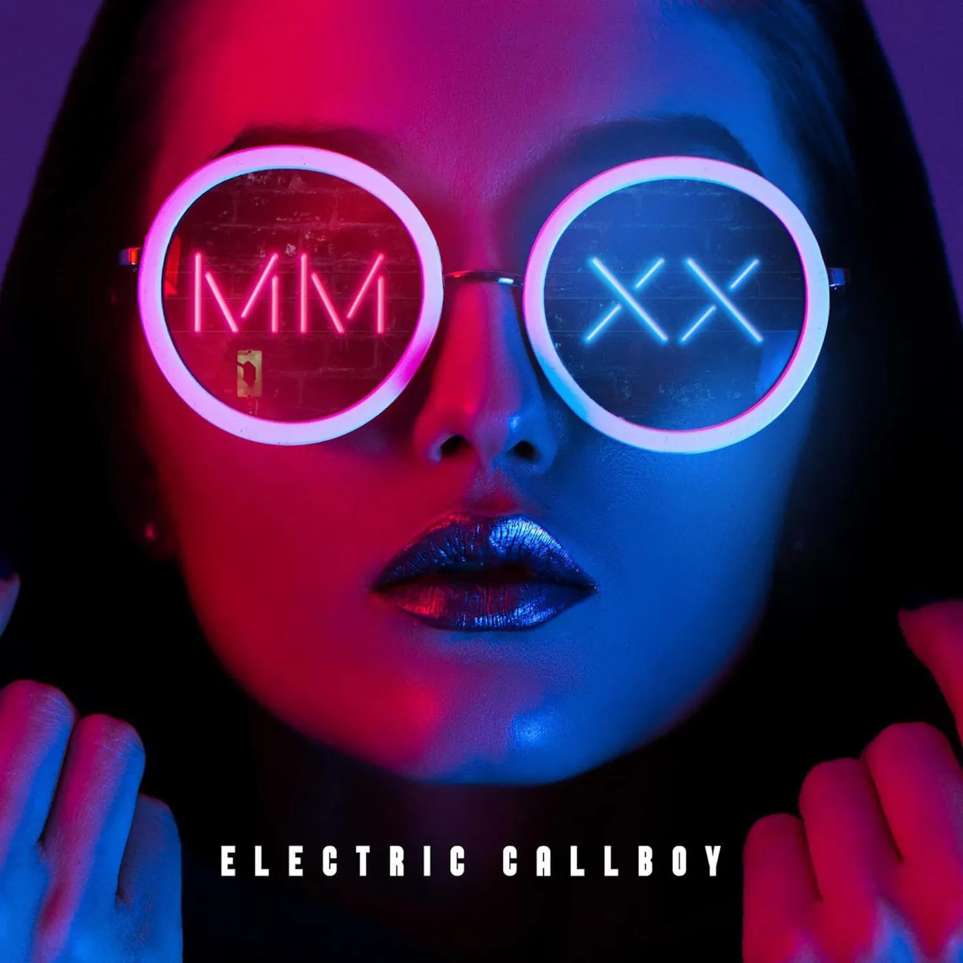 Electric Callboy MMXX - EP (RE-ISSUE 2023) (TRASPARENT BLUE SMOKE VINYL/US VERSION) Vinyl Record