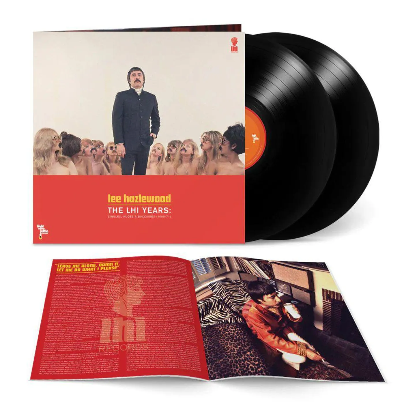 Lee Hazlewood - The Lhi Years: Singles, Nudes, & Backsides (1968-71) (2LP) Vinyl Record