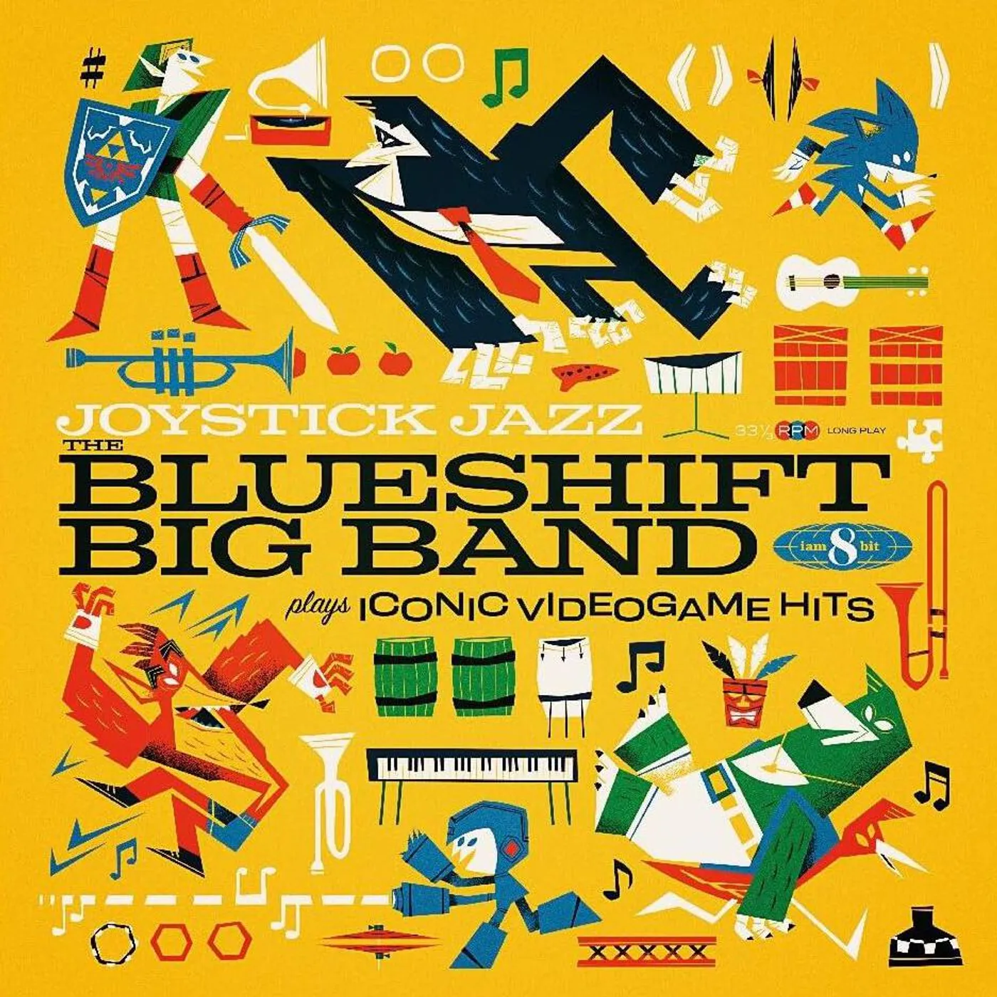 Joystick Jazz: The Blueshift Big Band Plays Iconic Video Game Hits Vinyl Record