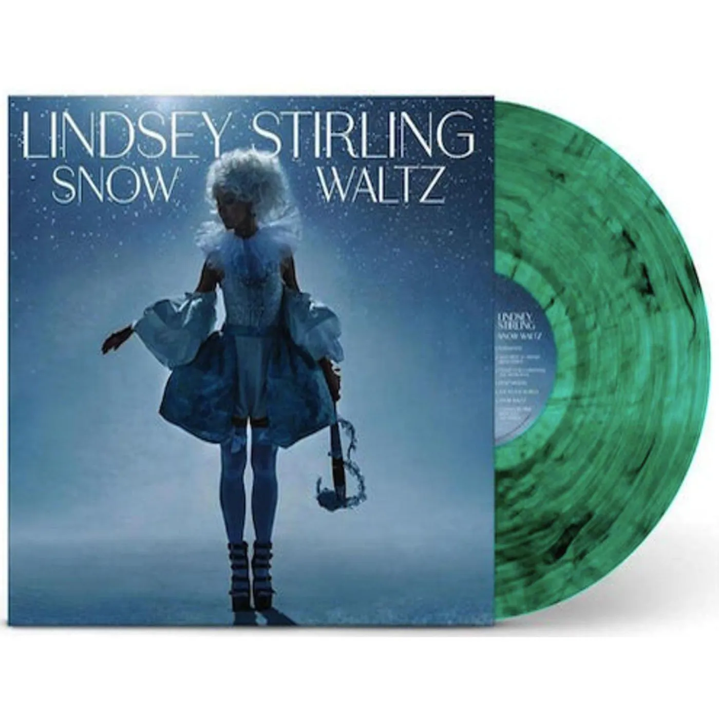 Lindsey Stirling Snow Waltz (Green/Black) Vinyl Record