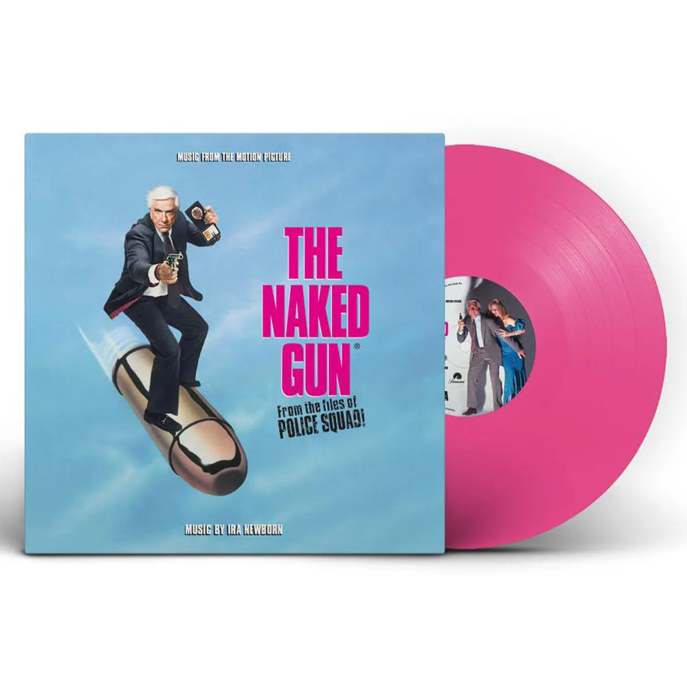 Ira Newborn Naked Gun Original Soundtrack (Limited/Pink/35Th Anniversary/Remastered) Vinyl Record