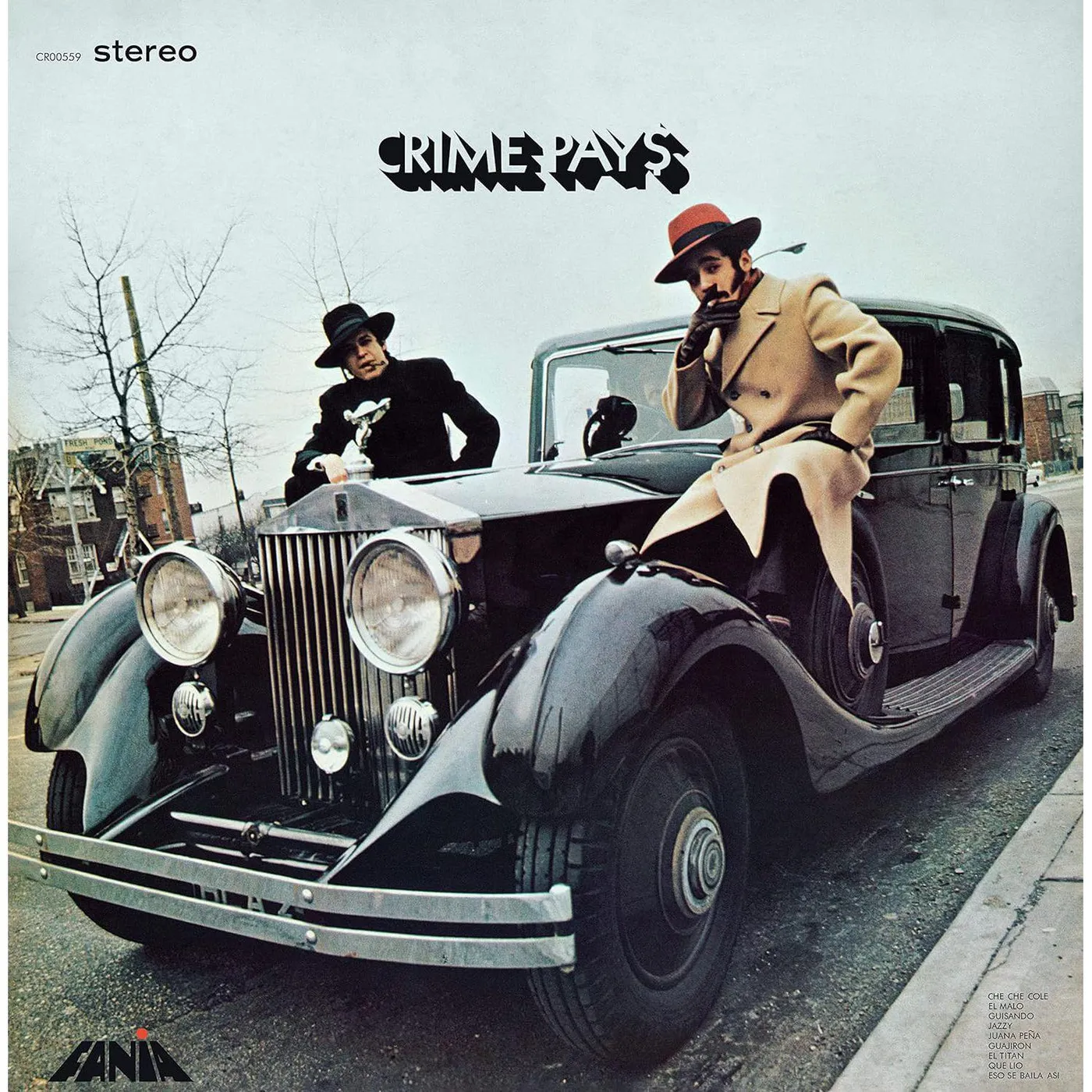 Willie Colon & Hector Lavoe Crime Pays (Clear Smoke) Vinyl Record