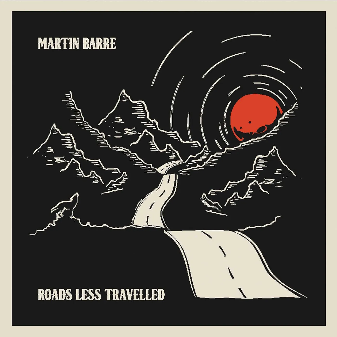Martin Barre Road Less Travelled (Red) Vinyl Record