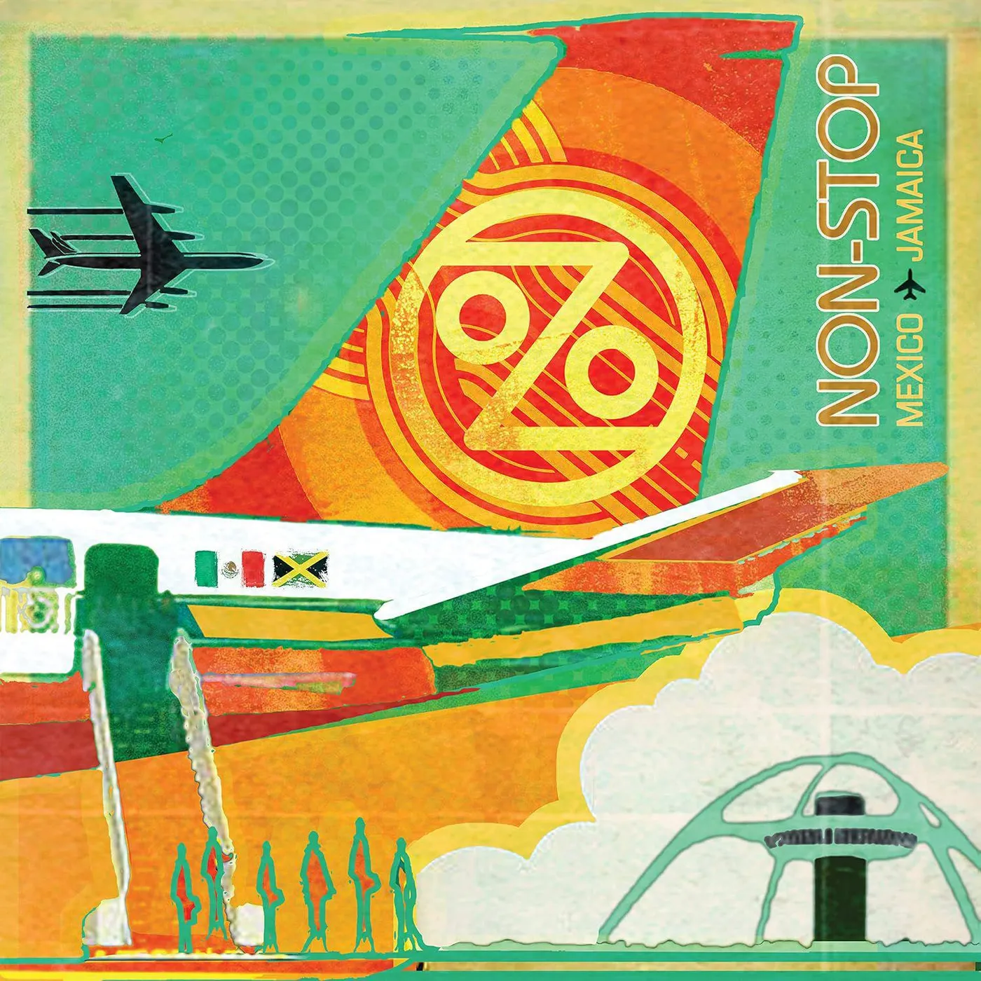 Ozomatli Non-stop: Mexico To Jamaica (Orange) Vinyl Record