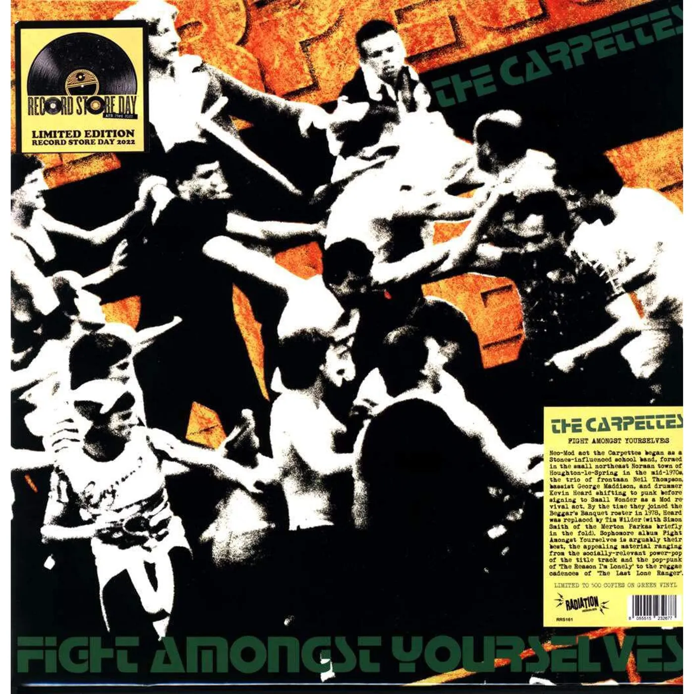 Carpettes Fight Amongst Yourselves (Green) Vinyl Record