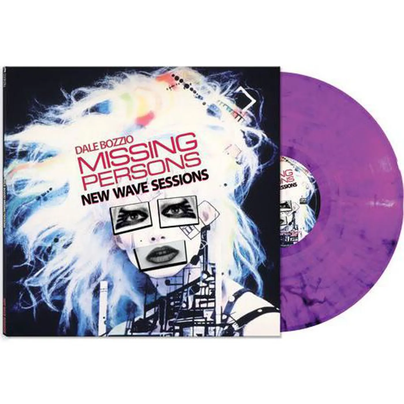 Dale Bozzio New Wave Session 2023 Edition (Purple Marble) Vinyl Record