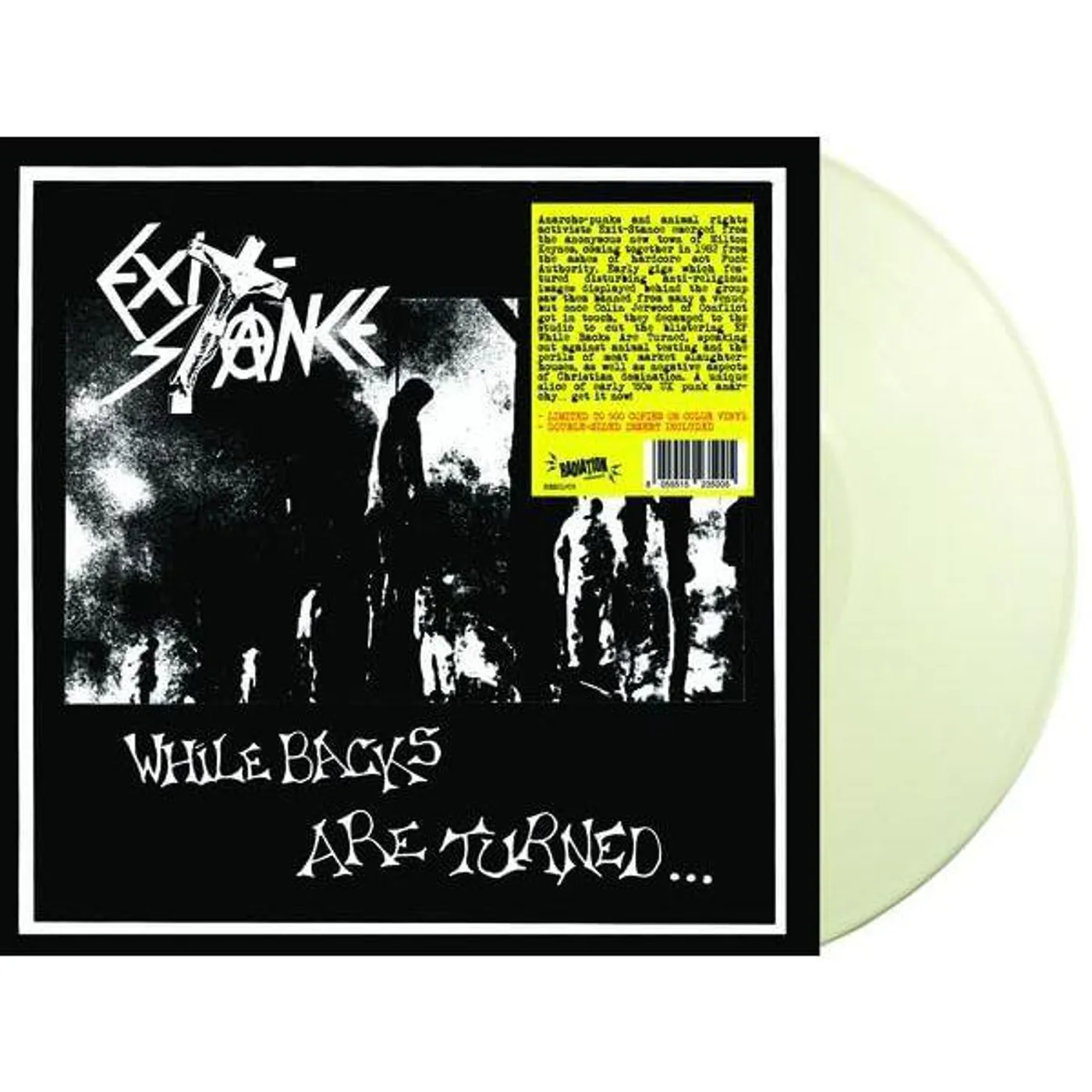 Exit-Stance While Backs Are Turned... (White) Vinyl Record