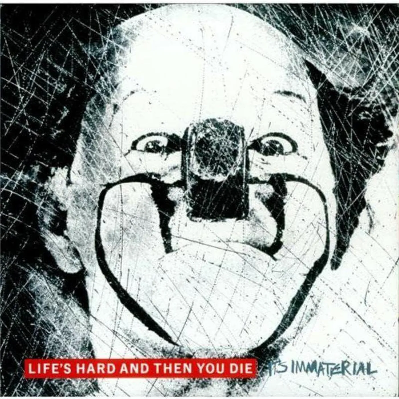 It's Immaterial LIFE'S HARD THEN YOU DIE (RED VINYL) Vinyl Record