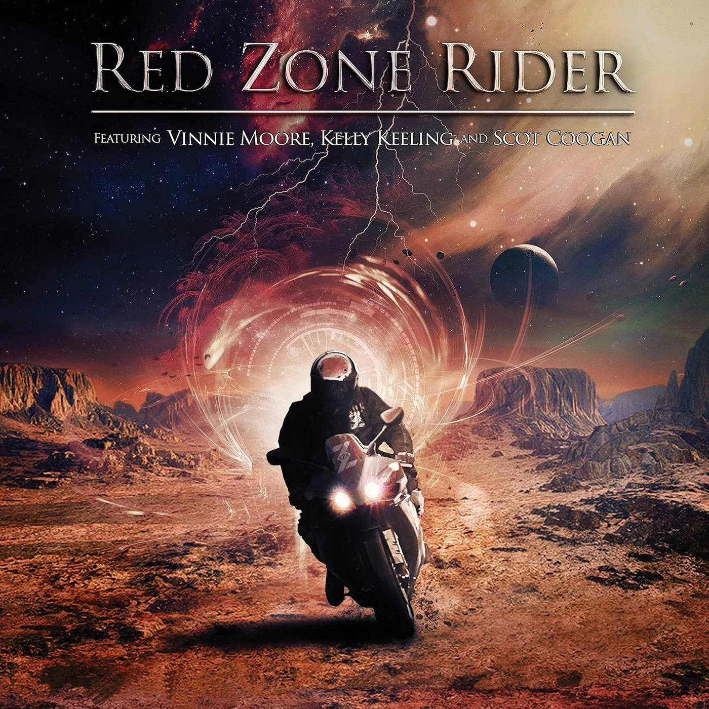 Red Zone Rider (2LP/Red/Gold Splatter) Vinyl Record
