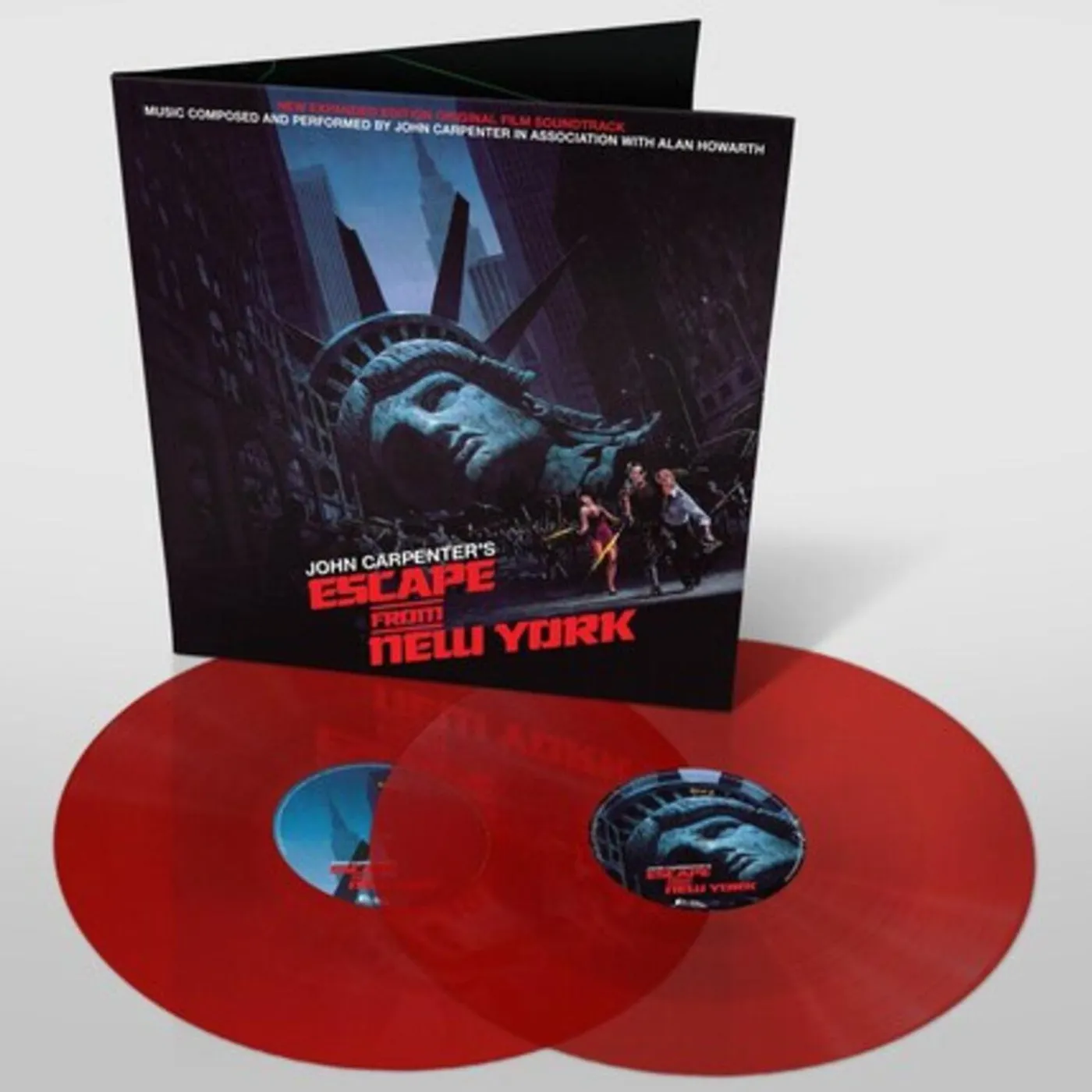 Various Artists  John Carpenter's Escape From New York Original Soundtrack (2LP/Red) Vinyl Record