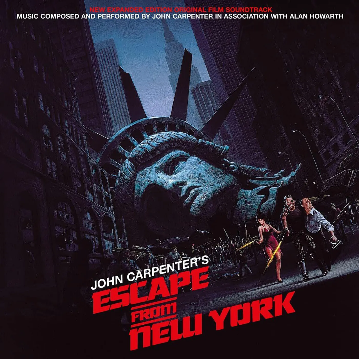 Various Artists  John Carpenter's Escape From New York Original Soundtrack (2LP/Red) Vinyl Record