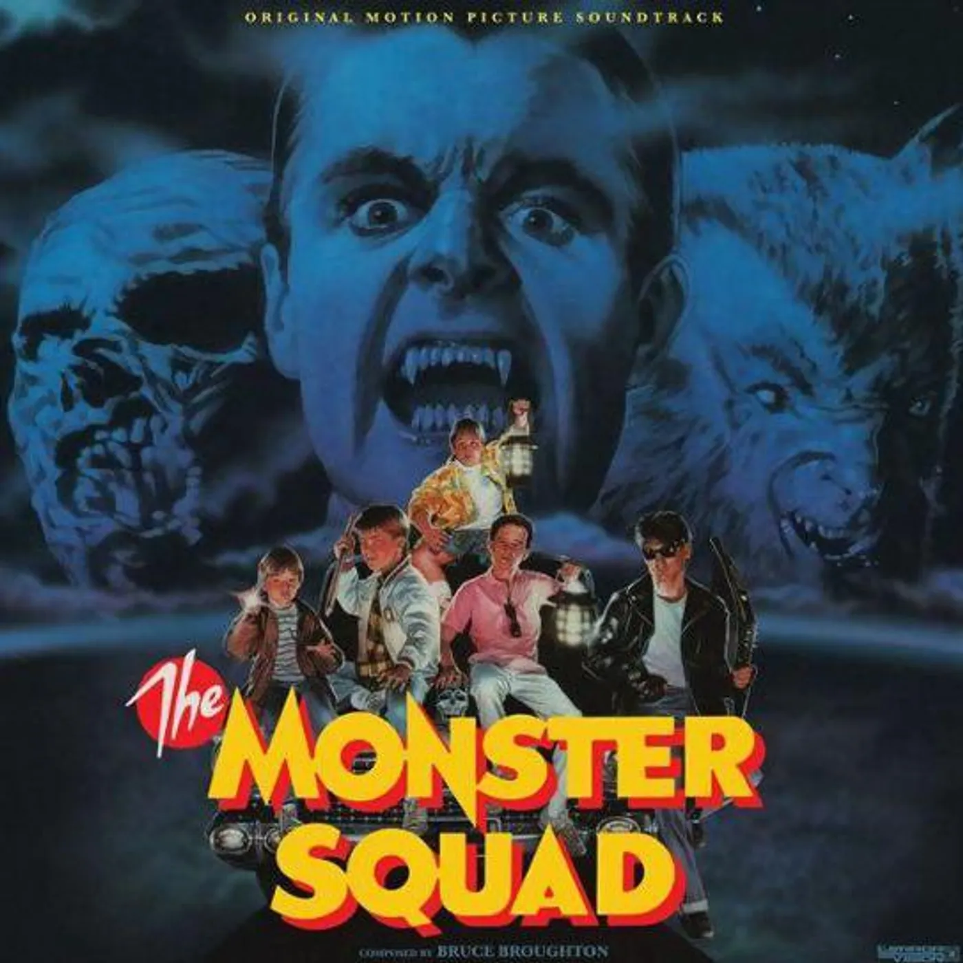 Bruce Broughton Monster Squad Original Soundtrack (Definitive Edition/Colored/3LP) Vinyl Record