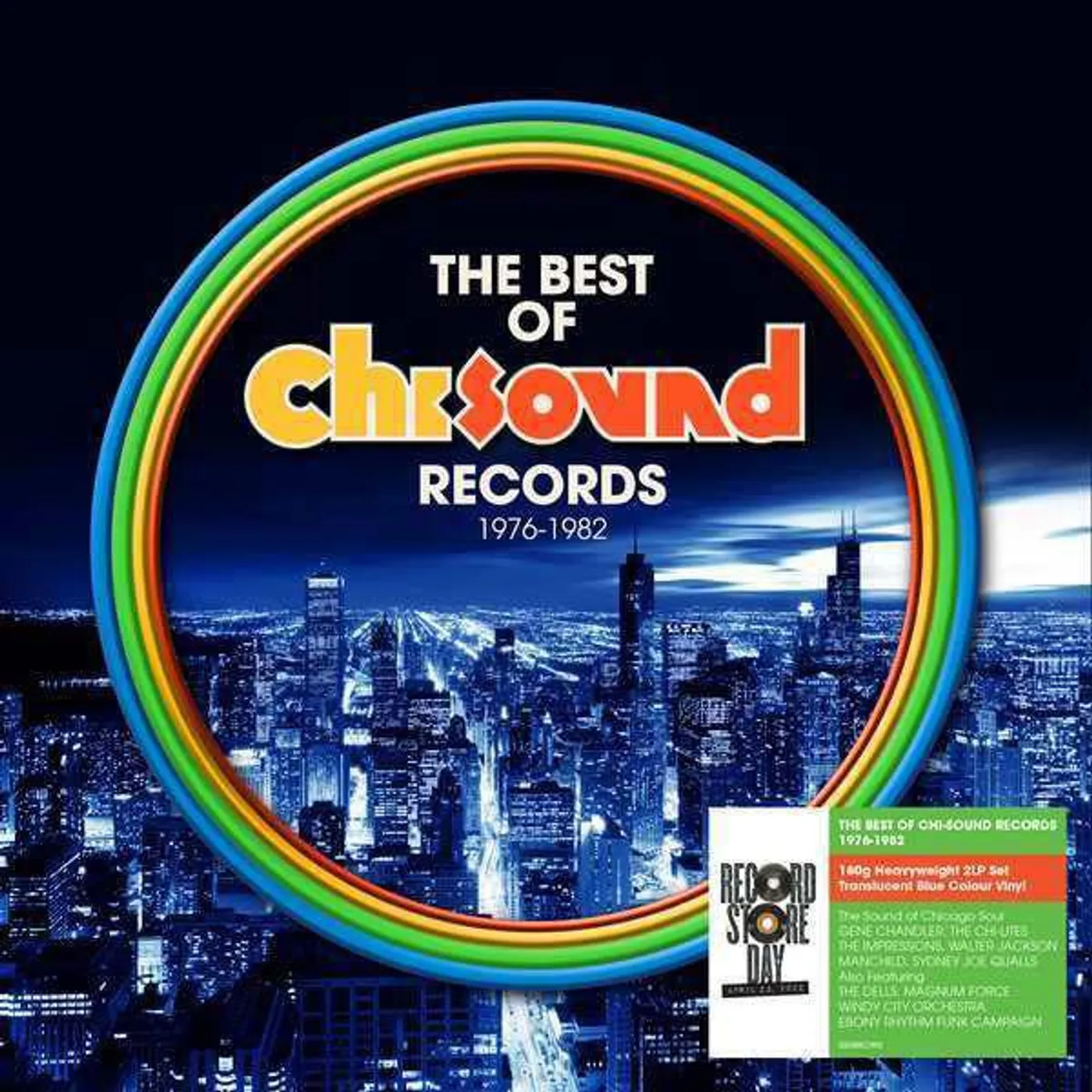 Various Artists  The Best Of Chi-Sound Records 1976-1984 (2LP/Translucent Blue) Vinyl Record