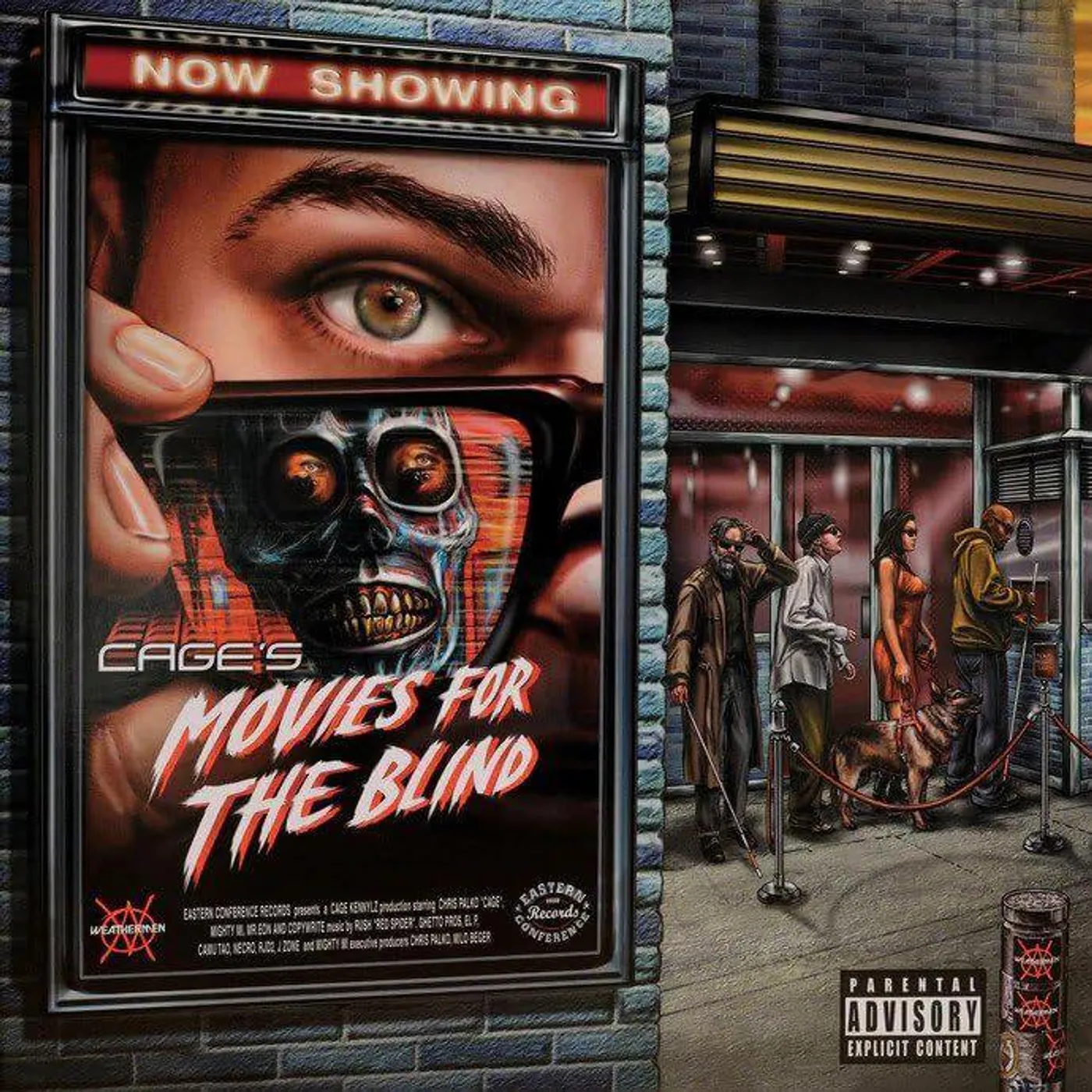 Cage Movies For The Blind (2LP) Vinyl Record