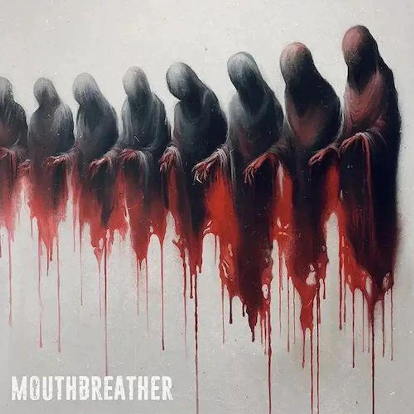 MouthBreather Self-tape (White & Red Splatter Vinyl Record)