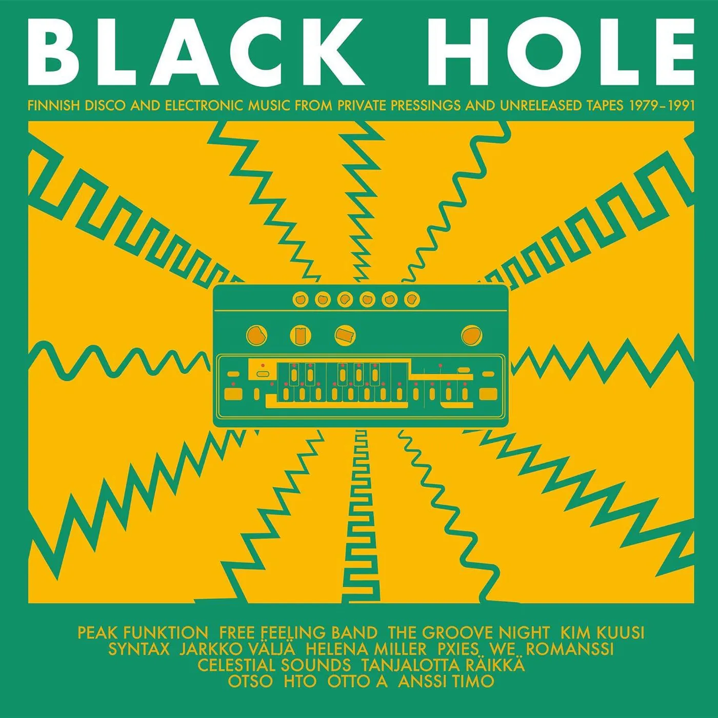 Various Artists  Black Hole Finnish Disco & Electronic Music From Private Pressings And Unreleased Tapes (2LP) Vinyl Record