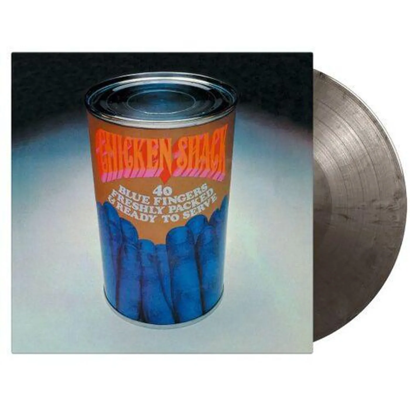 Chicken Shack 40 BLUE FINGERS FRESHLY PACKED… (SILVER & BLACK VINYL/180G) Vinyl Record