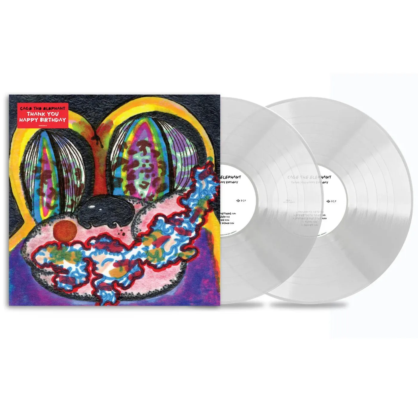 Cage The Elephant Thank You Happy Birthday (2LP/Utra Clear Vinyl) (RSD Esstenial) Vinyl Record
