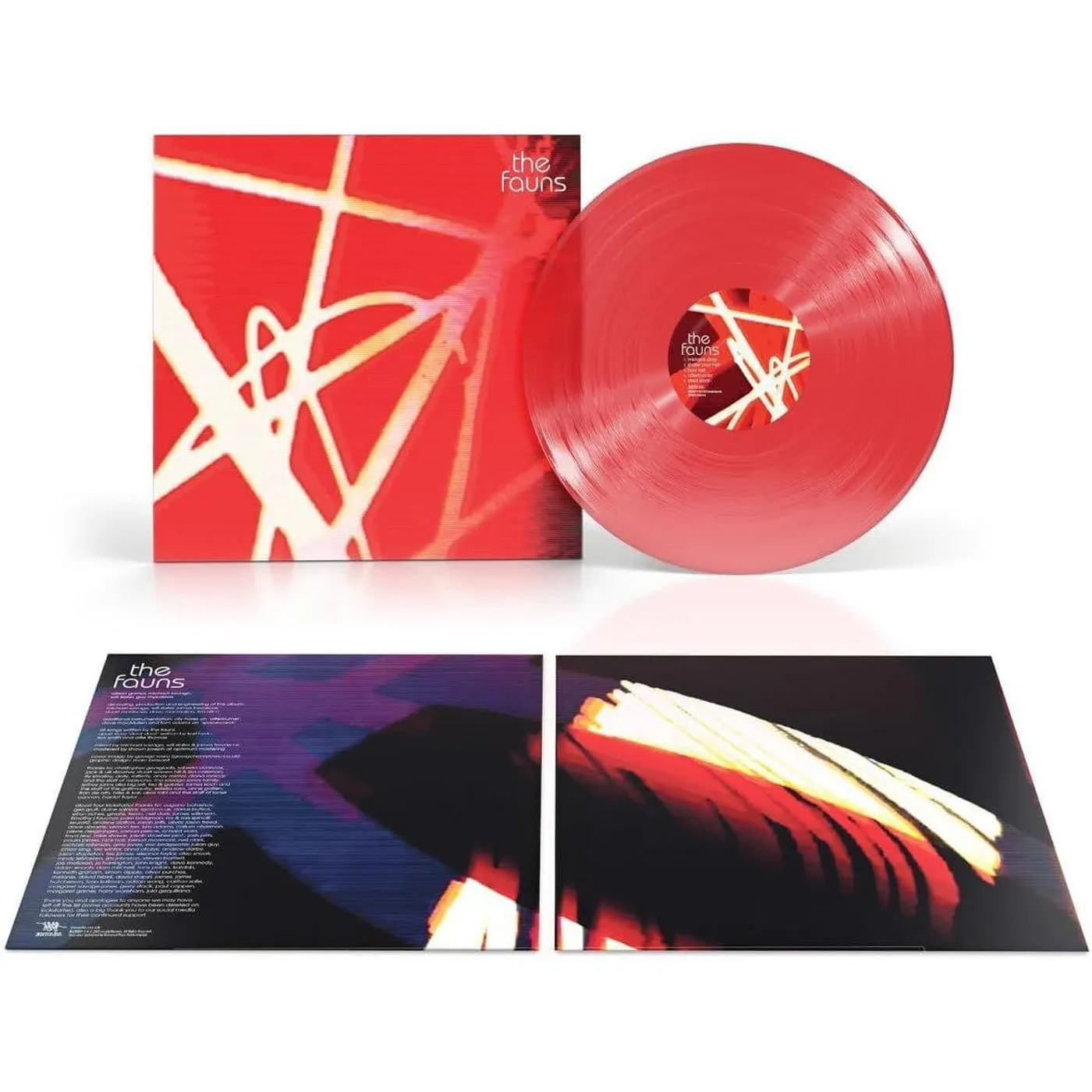 Fauns How Lost (Transparent Red) Vinyl Record