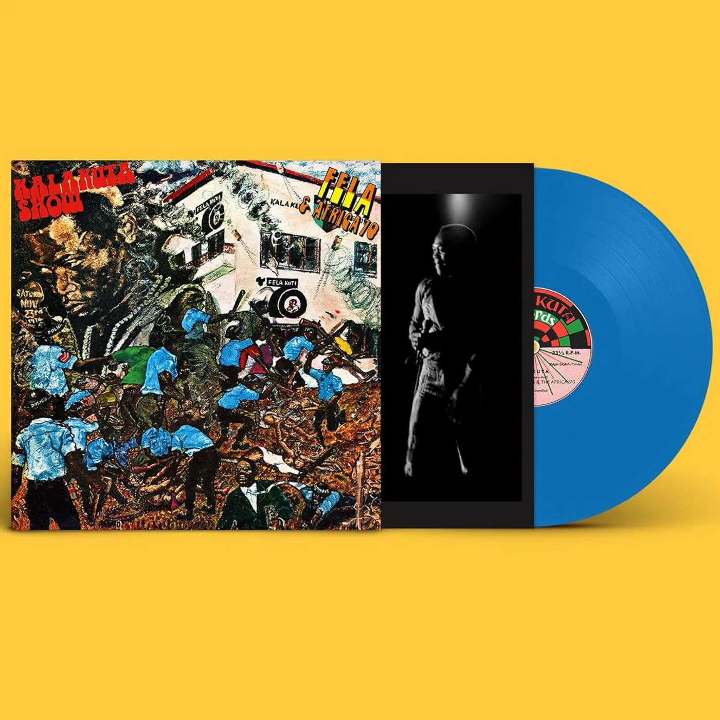 Fela Kuti Kalakuta Show (Opaque Blue) Vinyl Record