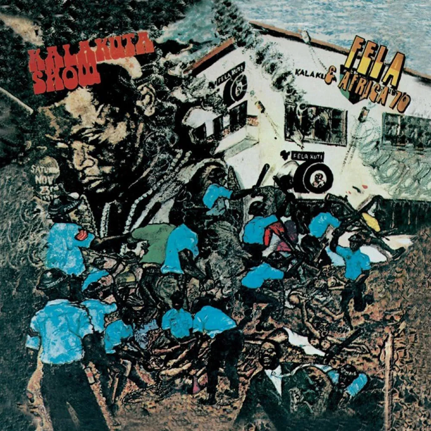 Fela Kuti Kalakuta Show (Opaque Blue) Vinyl Record