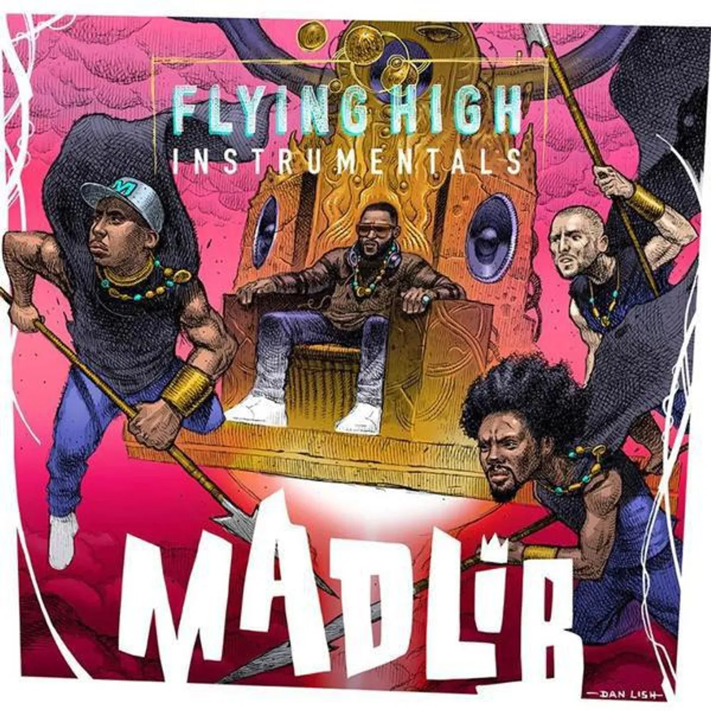Madlib FLYING HIGH INSTRUMENTALS Vinyl Record
