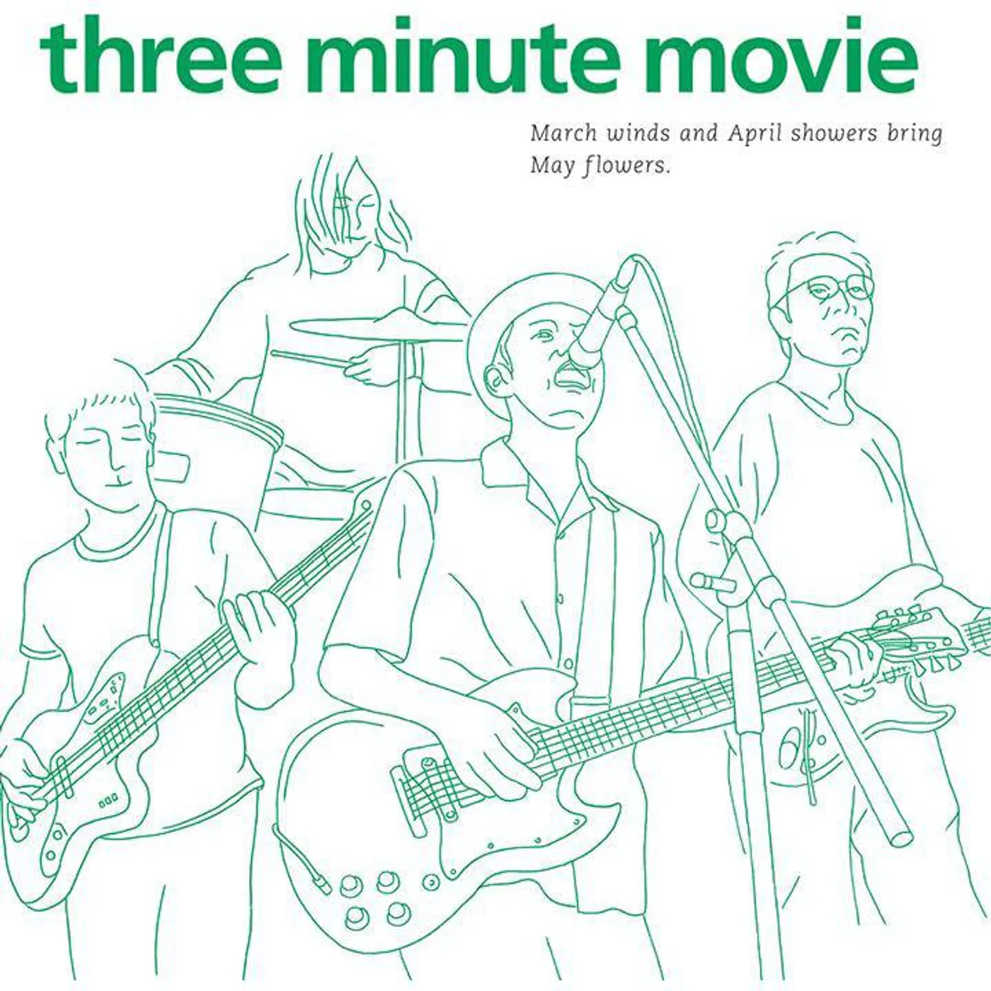 Three Minute Movies March Winds & April Showers Bring May Flowers Vinyl Record