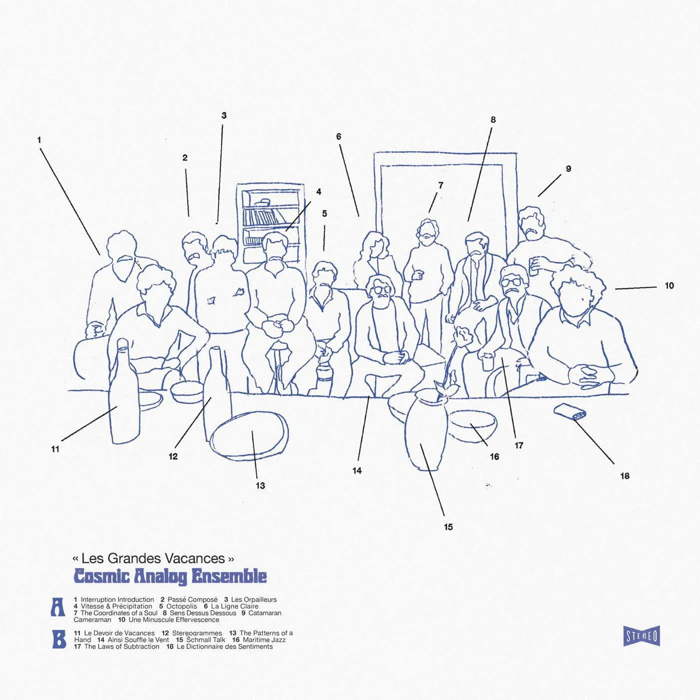 Cosmic Analog Ensemble Les Grandes Vacances Vinyl Record