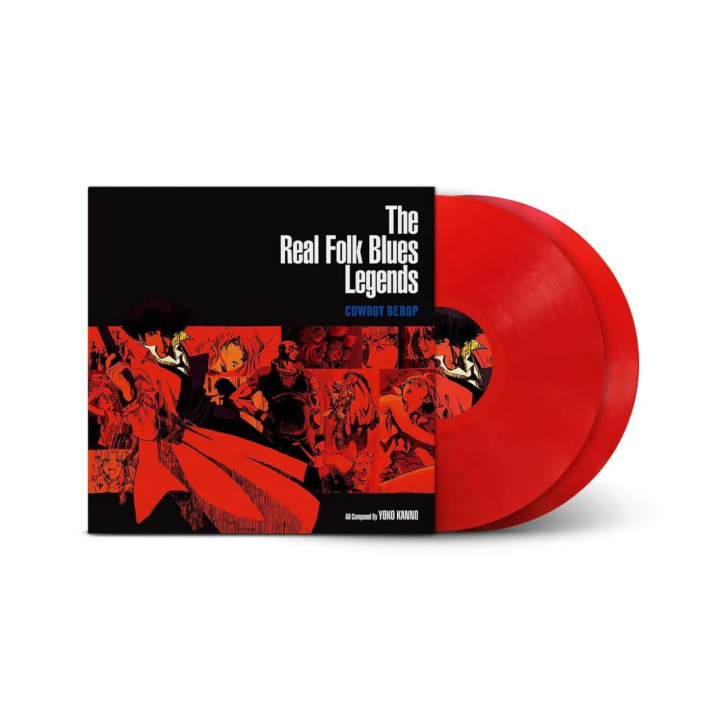 Seatbelts Cowboy Bebop: The Real Folk Blues Legends (2lp/Red Vinyl Record)