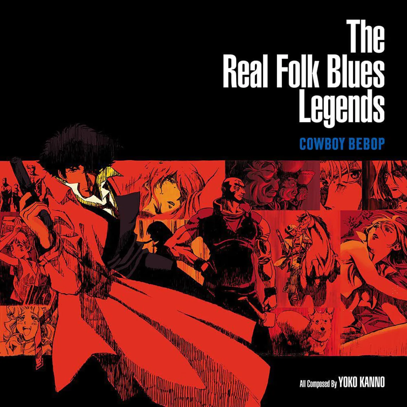 Seatbelts Cowboy Bebop: The Real Folk Blues Legends (2lp/Red Vinyl Record)