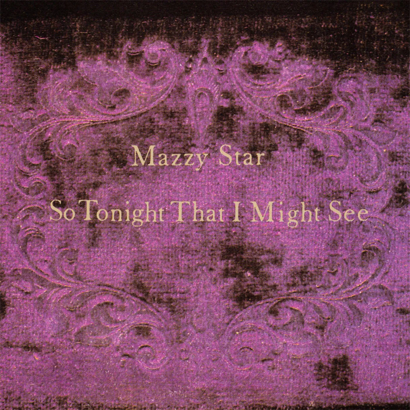 Mazzy Star So Tonight That I Might See (Violet Smoke With Purple & Black Splatter) Vinyl Record