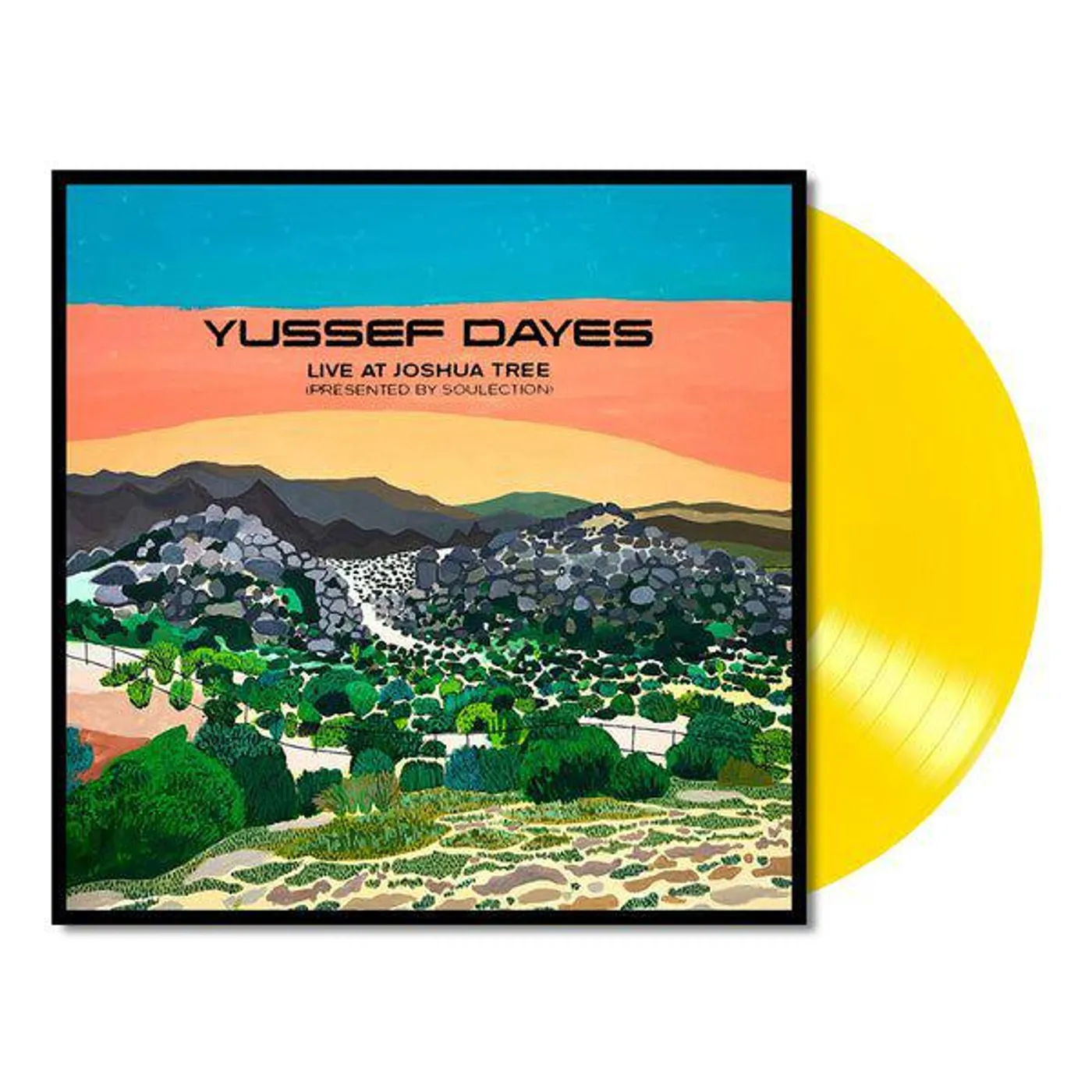 Yussef Dayes Live At Joshua Tree EP (Yellow) Vinyl Record