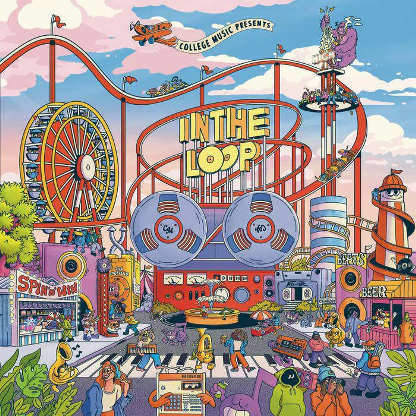 Various Artists  College Music Presents: In The Loop (Limited/White) Vinyl Record