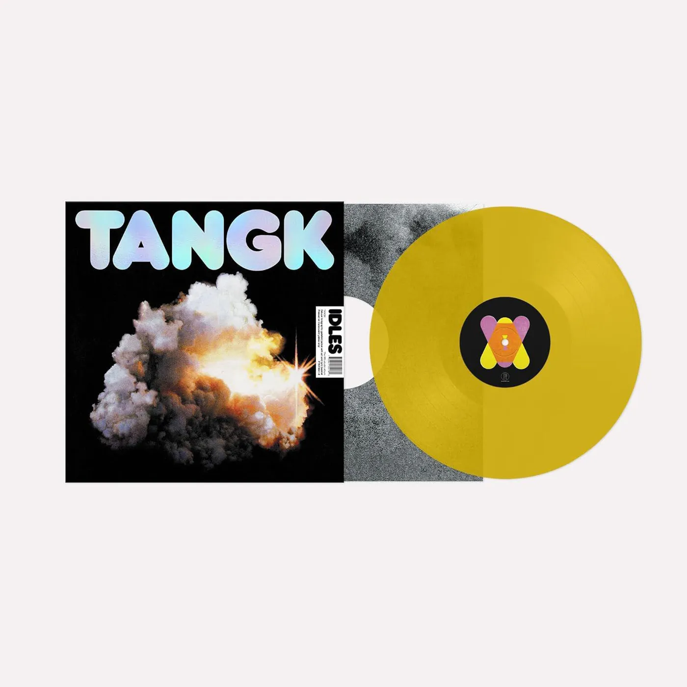 IDLES Tangk (Deluxe Edition) (Transparent Yellow) Vinyl Record